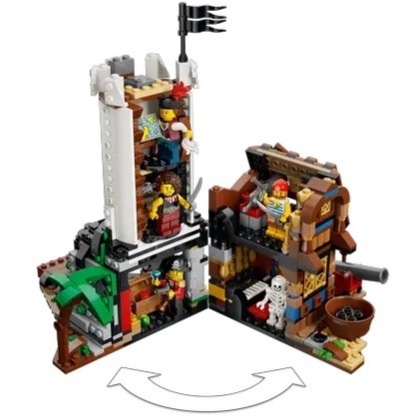 【椅比呀呀|高屏2700】LEGO 樂高 31387 創意百變3合1系列 經典海盜船 城堡 Pirate Ship-細節圖7