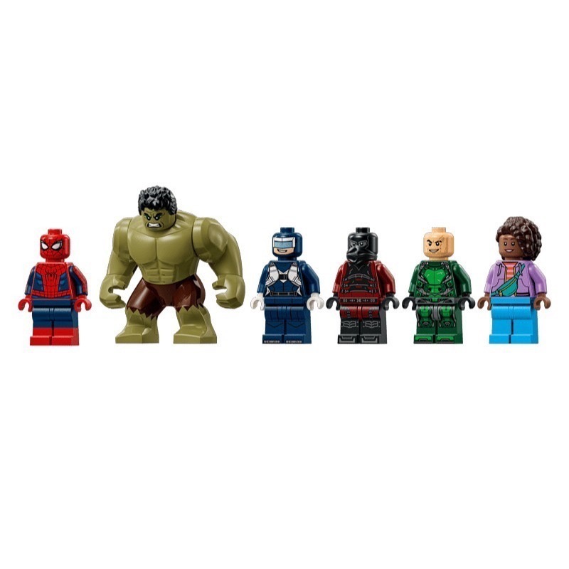 【椅比呀呀|高屏2450】LEGO 樂高 76350 漫威 蜘蛛人和綠巨人浩克的精采激戰 Spider-Man Hulk-細節圖5