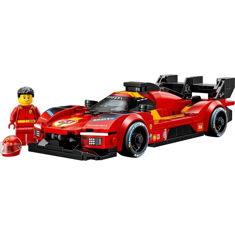 【椅比呀呀|高雄屏東】LEGO 樂高 77261 Speed系列 法拉利 Ferrari 499P-細節圖4