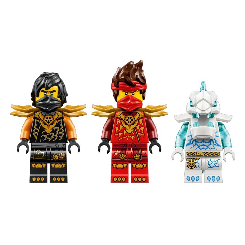 【椅比呀呀|高雄屏東】LEGO 樂高 71864 旋風忍者系列 赤地和阿剛的合體戰車 Ninjago-細節圖4
