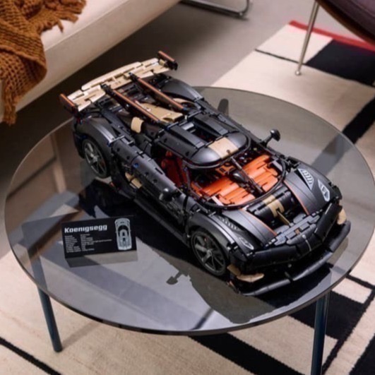 【椅比呀呀|高屏11600】LEGO 樂高 42232 科尼賽克Koenigsegg Sadair＇s Spear 超跑-細節圖3