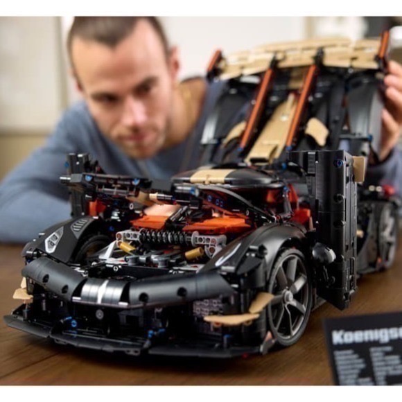 【椅比呀呀|高屏11600】LEGO 樂高 42232 科尼賽克Koenigsegg Sadair＇s Spear 超跑-細節圖8