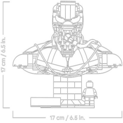 【椅比呀呀|高屏1600】LEGO 樂高 76356 漫威系列 猛毒胸像 Venom Bust Marvel-細節圖5