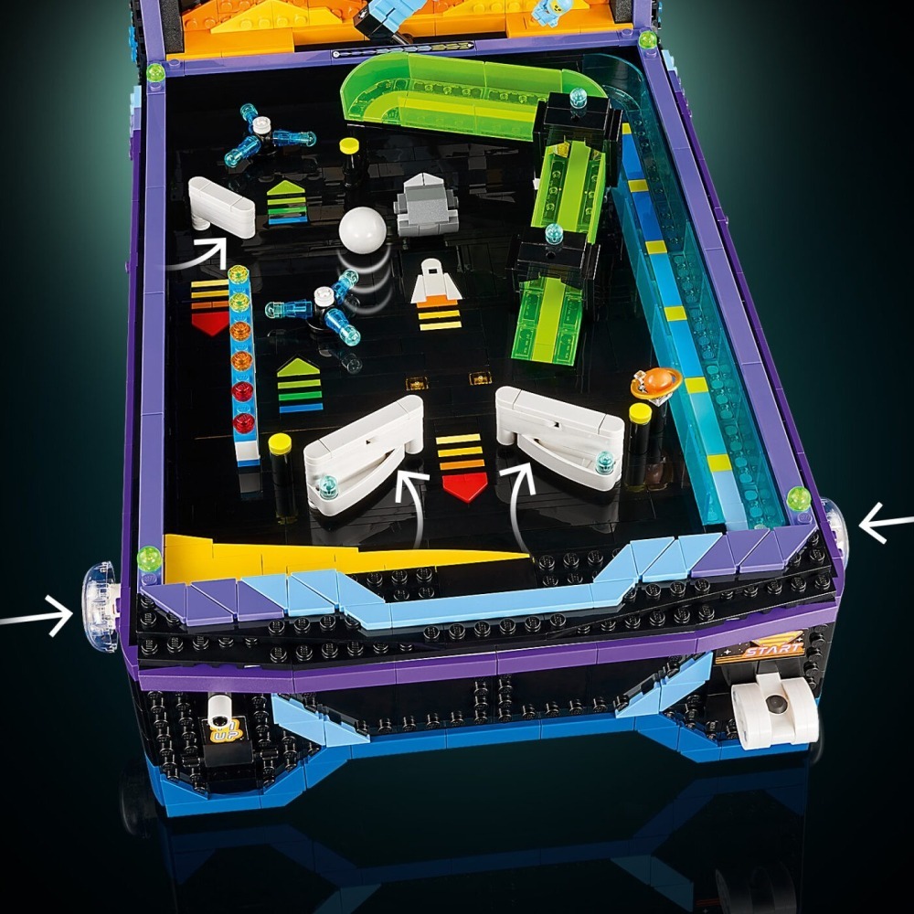 【椅比呀呀|高屏6300】LEGO 樂高 11374 彈珠台 Arcade Pinball Machine-細節圖6
