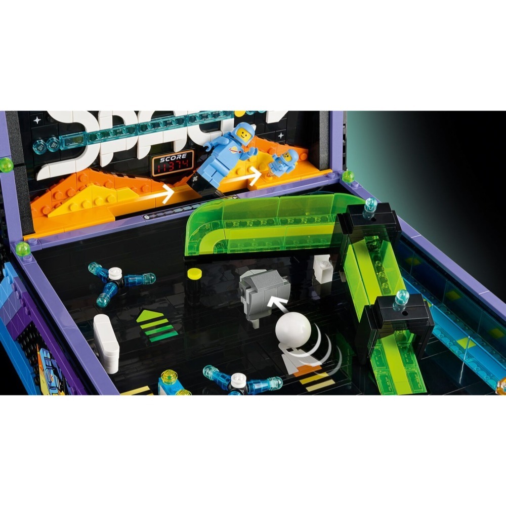 【椅比呀呀|高屏6300】LEGO 樂高 11374 彈珠台 Arcade Pinball Machine-細節圖7