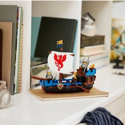【椅比呀呀|高雄屏東】LEGO 樂高 40912 IDEAS 海蛇號 Sea Serpent-細節圖3