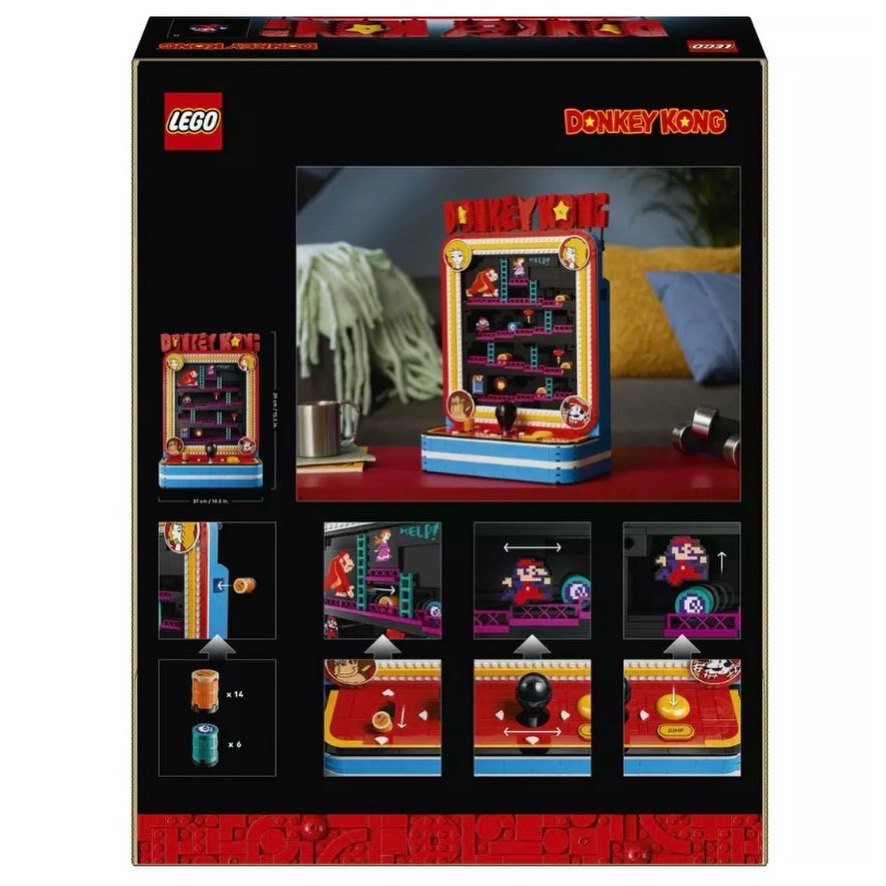 【椅比呀呀|高屏5200】LEGO 樂高 72051 超級瑪利歐 咚奇剛 街機遊戲 Donkey Kong Arcade-細節圖2