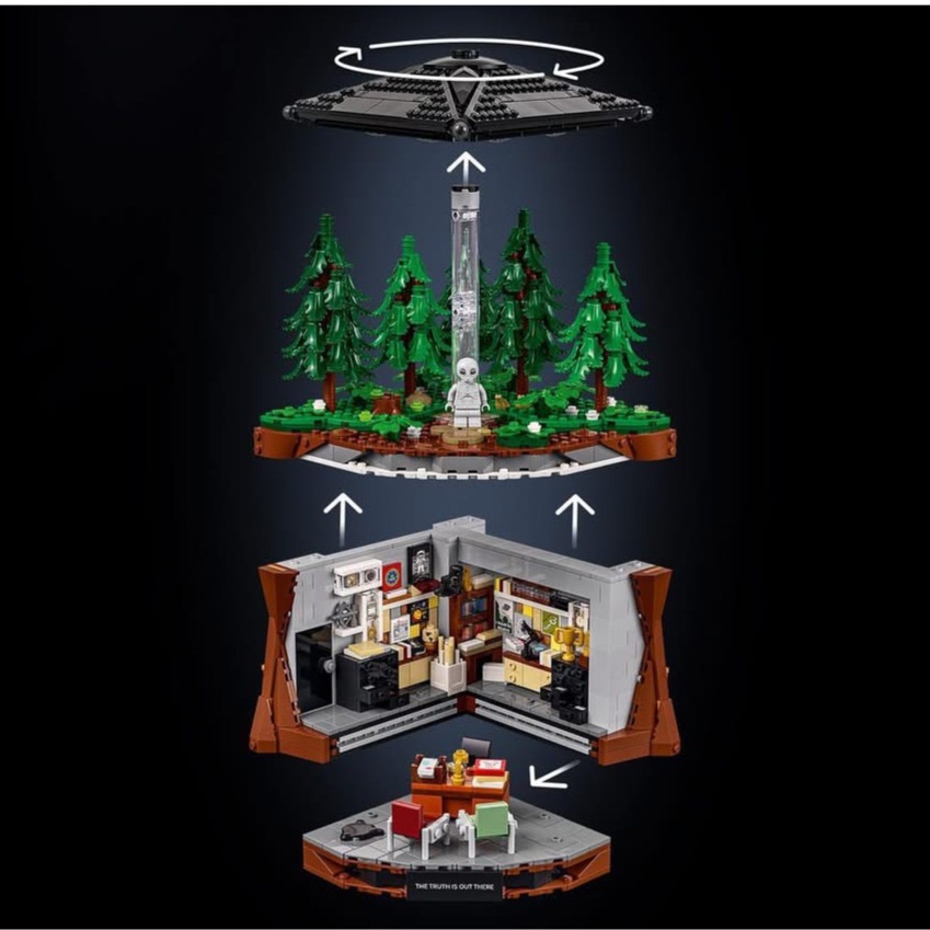 【椅比呀呀|高屏6200】LEGO 樂高 21369 IDEAS X檔案 The X-Files-細節圖6