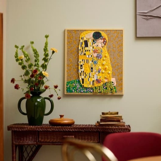 【椅比呀呀|高屏9100】LEGO 樂高 31221 古斯塔夫·克林姆－吻 Gustav Klimt The Kiss-細節圖3