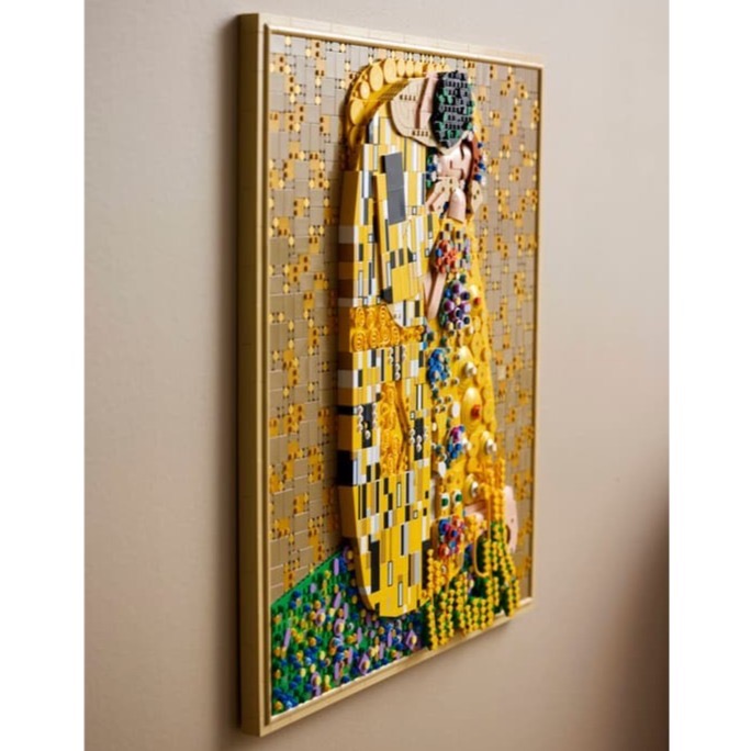 【椅比呀呀|高屏9100】LEGO 樂高 31221 古斯塔夫·克林姆－吻 Gustav Klimt The Kiss-細節圖5