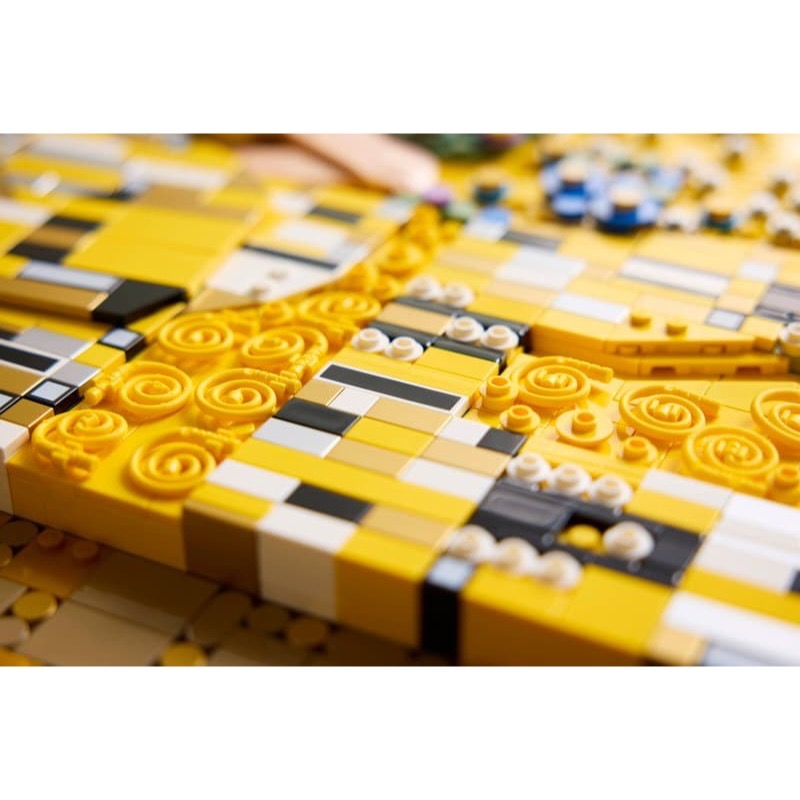 【椅比呀呀|高屏9100】LEGO 樂高 31221 古斯塔夫·克林姆－吻 Gustav Klimt The Kiss-細節圖7