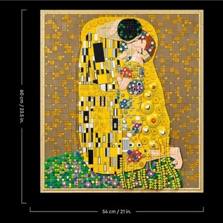【椅比呀呀|高屏9100】LEGO 樂高 31221 古斯塔夫·克林姆－吻 Gustav Klimt The Kiss-細節圖10