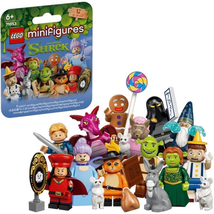 【椅比呀呀|高雄屏東】LEGO 樂高 71053 史瑞克人偶包 Minifigures Shrek Series-細節圖2