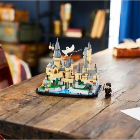 【椅比呀呀|高屏1200】LEGO 樂高 40975 迷你霍格華茲城堡 Mini Hogwarts Castle-細節圖3