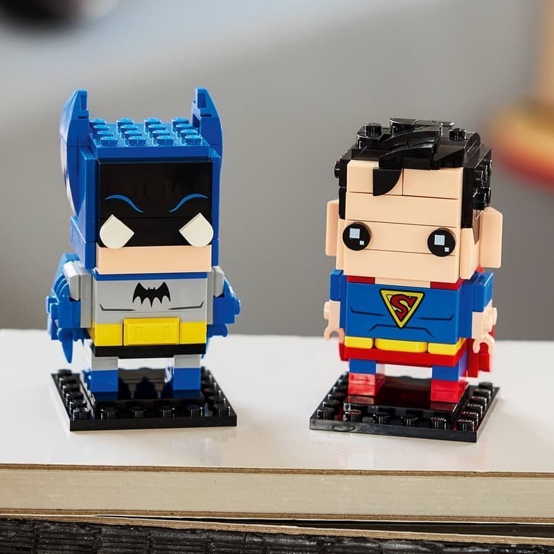 【椅比呀呀|高雄屏東】LEGO 樂高 40859 黃金時代超人和蝙蝠俠玩偶 Superman Batman-細節圖3