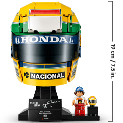 【椅比呀呀|高屏2550】LEGO 樂高 43024 艾爾頓·洗拿頭盔 Ayrton Senna Helmet F1-細節圖4