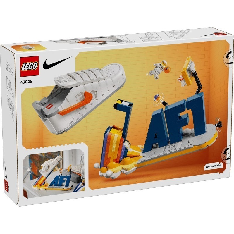 【椅比呀呀|高屏3050】LEGO 樂高 43026 Nike Air Force 1 空軍一號 AF1-細節圖2