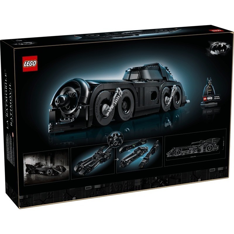 【椅比呀呀|高屏6800】LEGO 樂高 76355 《蝙蝠俠大顯神威》蝙蝠車 Batman Returns-細節圖2