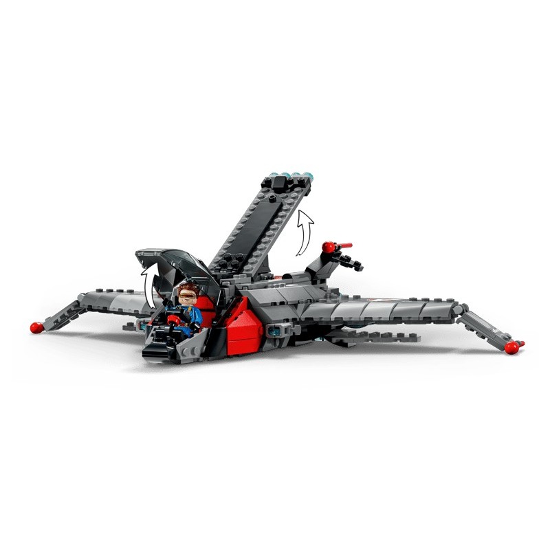 【椅比呀呀|高屏1850】LEGO 樂高 《復仇者聯盟：末日崛起》昆式戰機 Avengers Quinjet-細節圖5