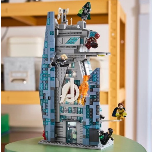 【椅比呀呀|高屏3450】LEGO 樂高 76352 《復仇者聯盟：末日崛起》新復仇者大廈 Avengers Tower-細節圖3