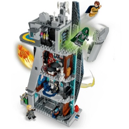 【椅比呀呀|高屏3450】LEGO 樂高 76352 《復仇者聯盟：末日崛起》新復仇者大廈 Avengers Tower-細節圖5