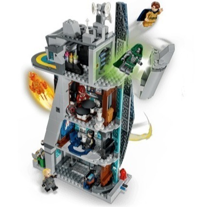 【椅比呀呀|高屏3100】LEGO 樂高 76352 《復仇者聯盟：末日崛起》新復仇者大廈 Avengers Tower-細節圖5