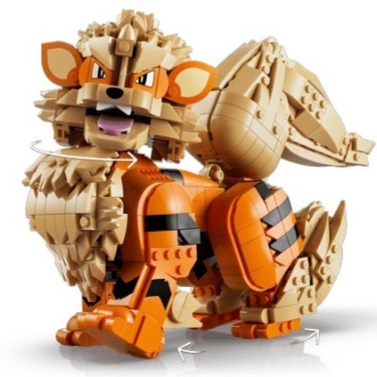【椅比呀呀|高屏3100】LEGO 樂高 72160 寶可夢系列 風速狗 Arcanine Pokémon-細節圖5