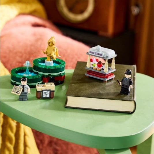 【椅比呀呀|高雄屏東】LEGO 樂高 40901 魔法部點心和《預言家日報》攤位 哈利波特-細節圖4
