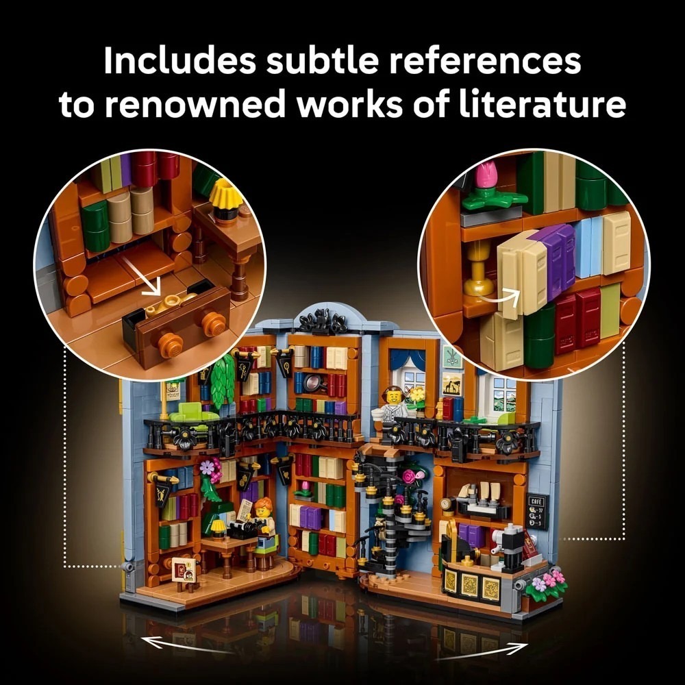 【椅比呀呀|高屏3850】LEGO 樂高 11379 書店：書檔擺飾 Bookshop Booknook-細節圖7