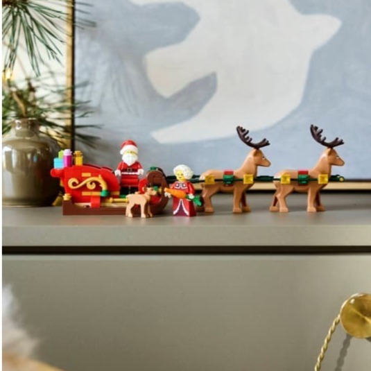 【椅比呀呀|高雄屏東】LEGO 樂高 40866 耶誕老人的佳節雪橇大冒險 Santa＇s Holiday Sleigh-細節圖4
