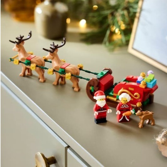 【椅比呀呀|高雄屏東】LEGO 樂高 40866 耶誕老人的佳節雪橇大冒險 Santa＇s Holiday Sleigh-細節圖5