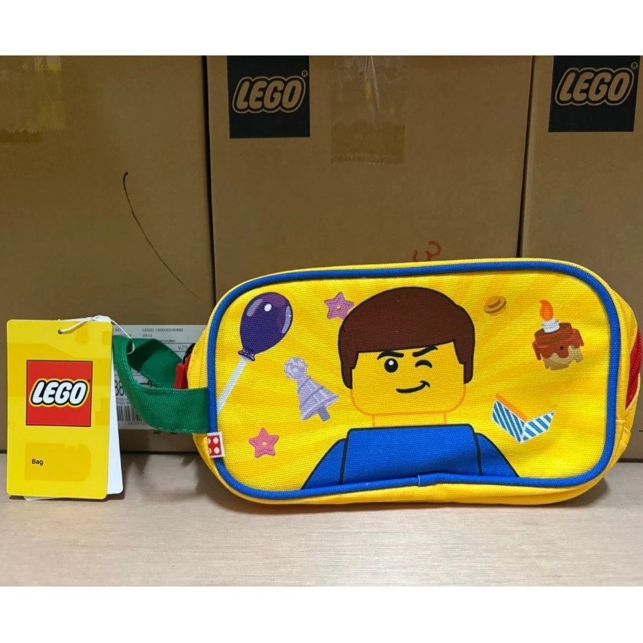 【椅比呀呀|高雄屏東】LEGO 樂高 112760 手提收納包 洗漱袋 Bag-細節圖2