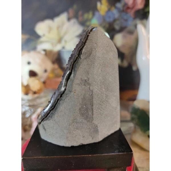 ✡️天然烏拉圭紫晶鎮 帶黃晶共生 小顆 紫晶鎮 防輻射 消磁 净化 紫水晶原石擺件 314g#348-細節圖3