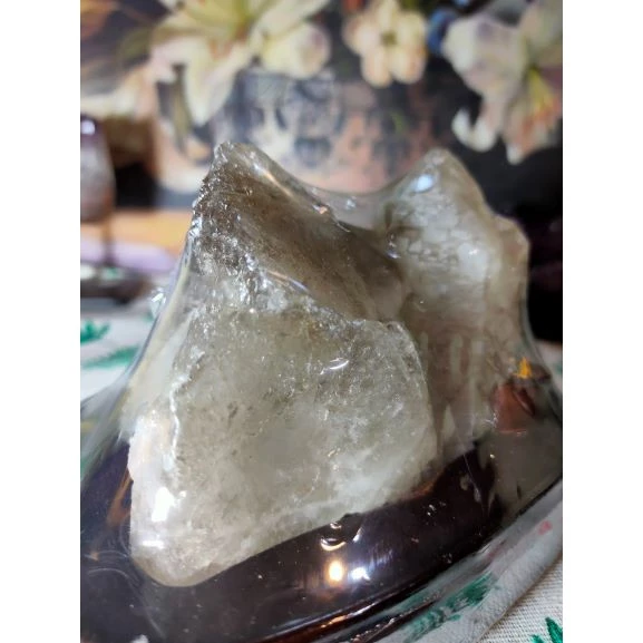 💎天然水晶亮皮鱷魚骨幹共生鈦晶母礦原石原礦 風水擺件招財招人緣手珠消磁 避邪骸骨骨幹城堡骨幹教堂骨幹原石擺件-細節圖7