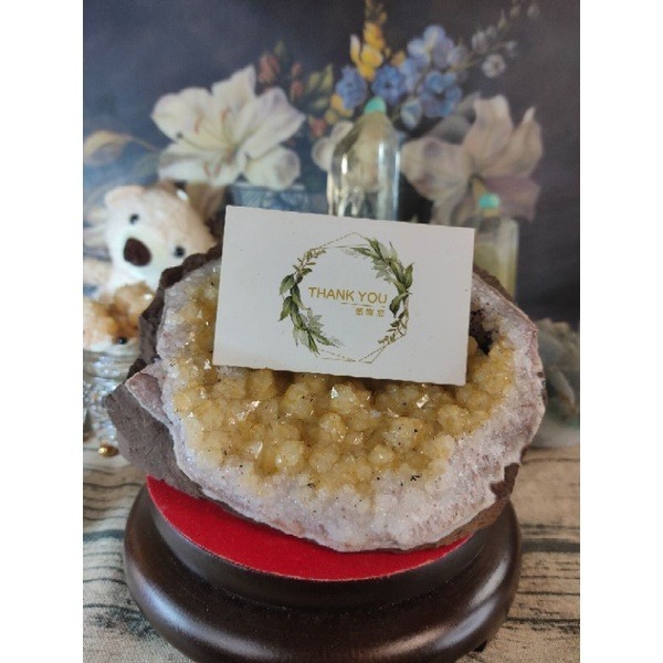 ✡️福利價 烏拉圭異像內凹晶鎮 黃色帶黑碧  防幅攝電磁波 消磁 净化 紫水晶原石 晶簇擺件1428g#324-細節圖9