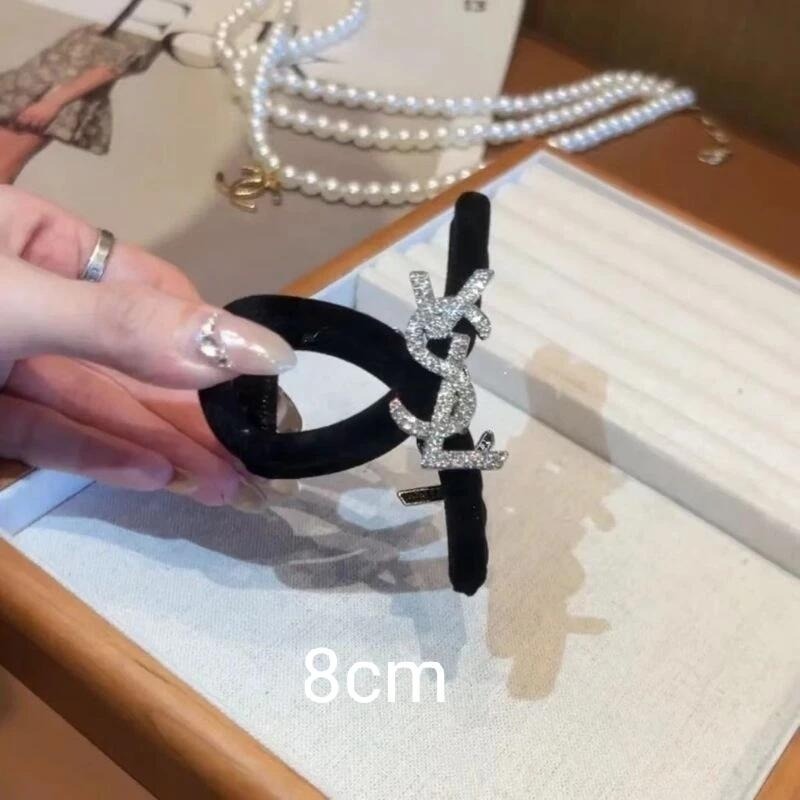 ✨台灣現貨🌿黑色復古水鑽字母 雪花絲絨抓夾 法式優雅氣質 INS慵懶風簡約大號13CM抓夾 鯊魚夾 盤髮夾【M74】-規格圖11