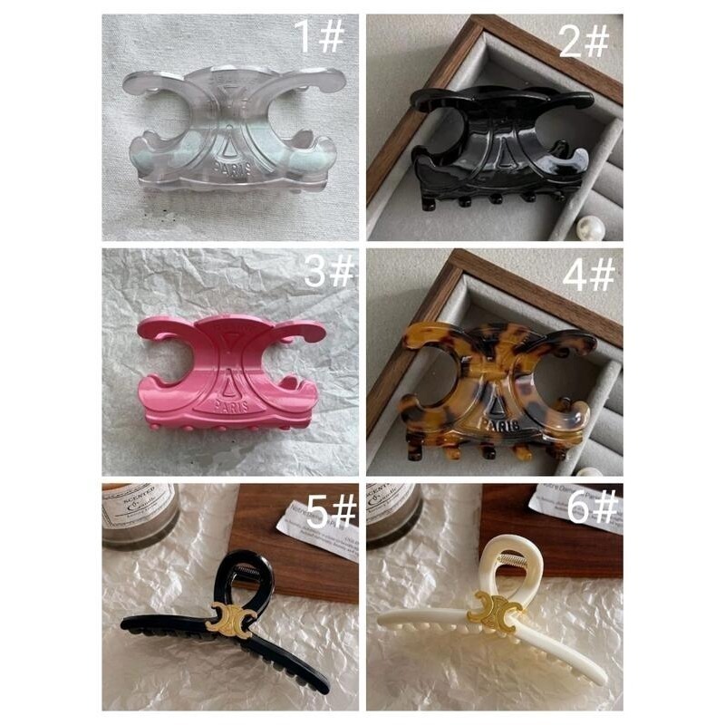 ✨台灣現貨🌿凱旋門髮飾 韓國髮夾 亞克力 鯊魚夾 後腦勺髮抓 小眾設計盤髮夾 氣質時尚百搭頭飾【M3】-細節圖10