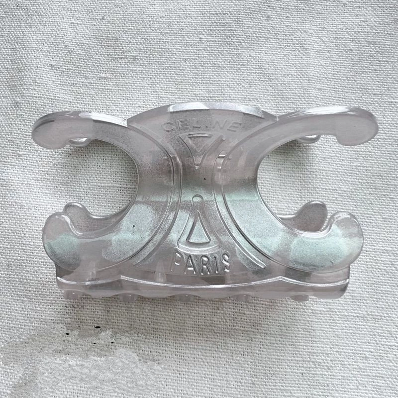 ✨台灣現貨🌿凱旋門髮飾 韓國髮夾 亞克力 鯊魚夾 後腦勺髮抓 小眾設計盤髮夾 氣質時尚百搭頭飾【M3】-規格圖10