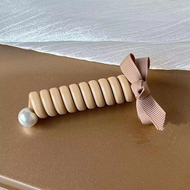 3#蝴蝶結款奶茶色
