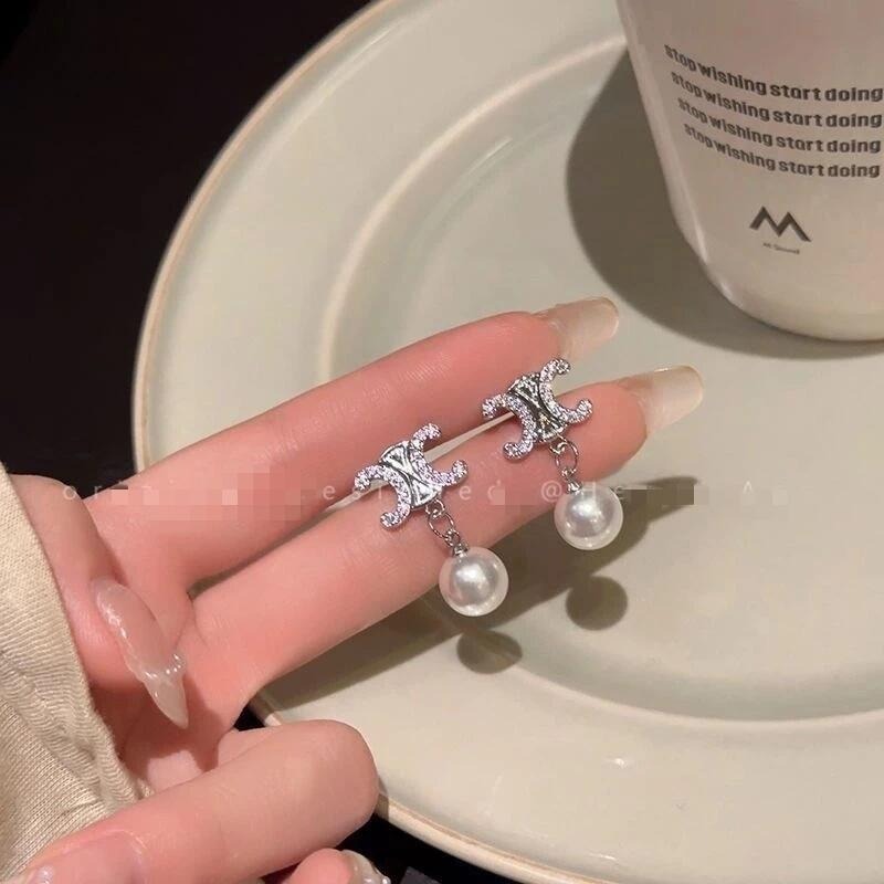 💖台灣現貨🌿925銀針法式復古凱旋門珍珠耳環 簡約銀色微鑲鑽珍珠耳環【G171】-規格圖9