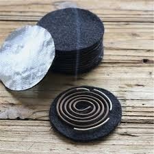 ✝️台灣現貨🌿 盤香爐 盤香盒 臥香盒 唐草紋 小盤香用防火棉 臥香盤專用防火棉 圓形防火綿-細節圖3