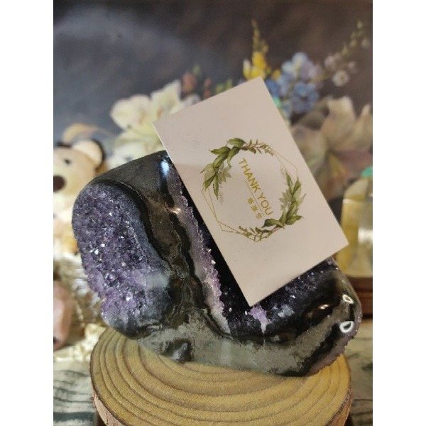 ✡️福利價 天然烏拉圭內凹紫晶陣 招貴人 防輻射 消磁 净化 紫水晶原石擺件 753g#290-細節圖8