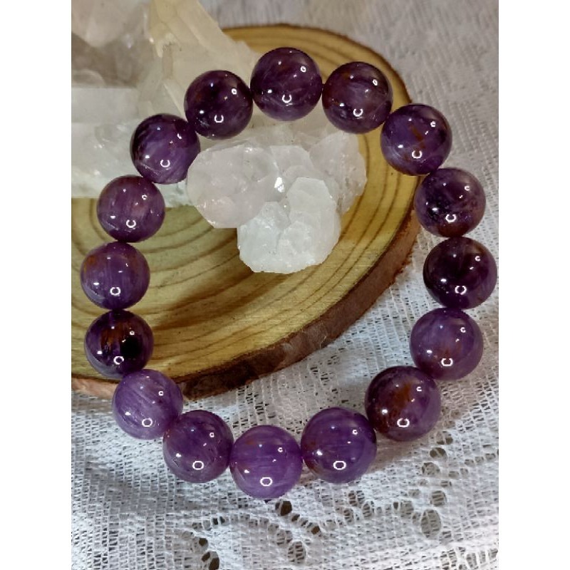 ⚜️天然紫鈦手珠 大咪 13.7mm-細節圖2
