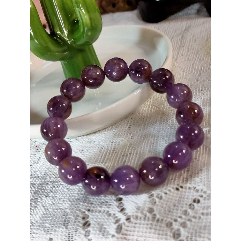 ⚜️天然紫鈦手珠 大咪 13.7mm-細節圖5