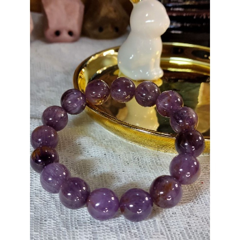 ⚜️天然紫鈦手珠 大咪 13.7mm-細節圖8