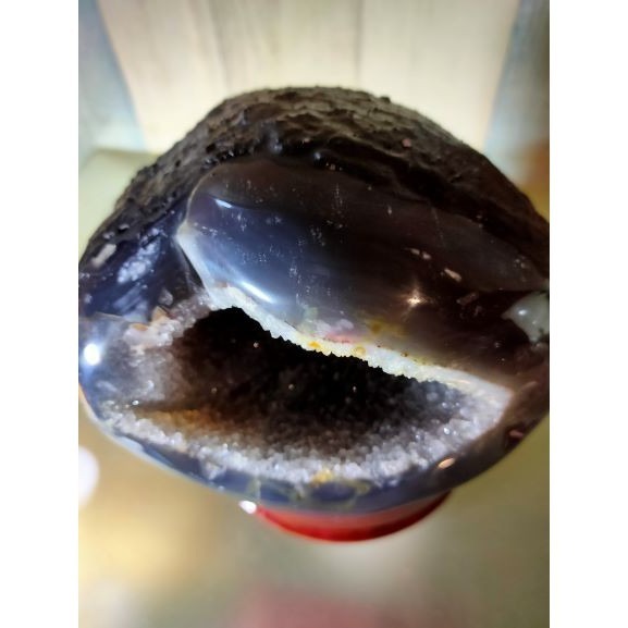 ✡️福利價 烏拉圭🇺🇾 異象小晶洞 防幅攝 消磁 净化 （原皮原礦）2587g-細節圖7