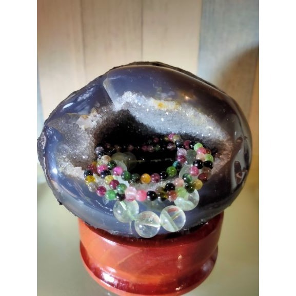 ✡️福利價 烏拉圭🇺🇾 異象小晶洞 防幅攝 消磁 净化 （原皮原礦）2587g-細節圖8