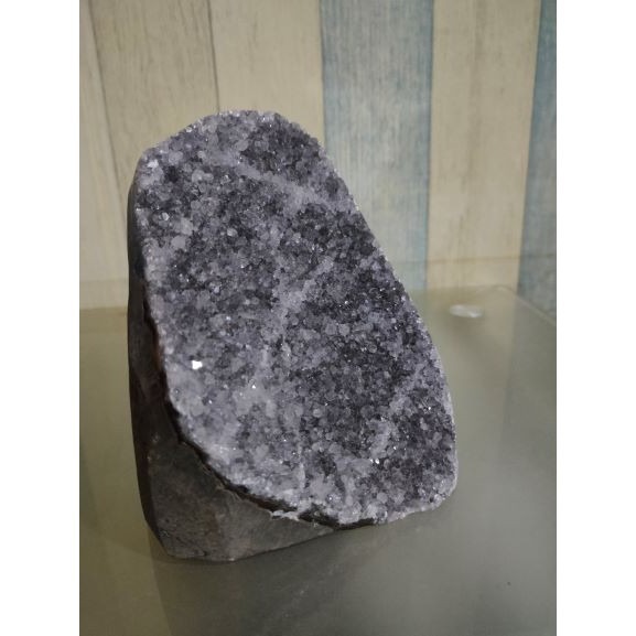 ✡️福利價 紫水晶 晶陣 防幅攝 消磁 净化 水晶原石 天然紫水晶 晶簇擺件 原礦 內凹 1706g-細節圖2