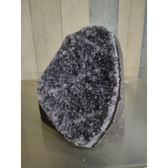 ✡️福利價 紫水晶 晶陣 防幅攝 消磁 净化 水晶原石 天然紫水晶 晶簇擺件 原礦 內凹 1706g-細節圖5