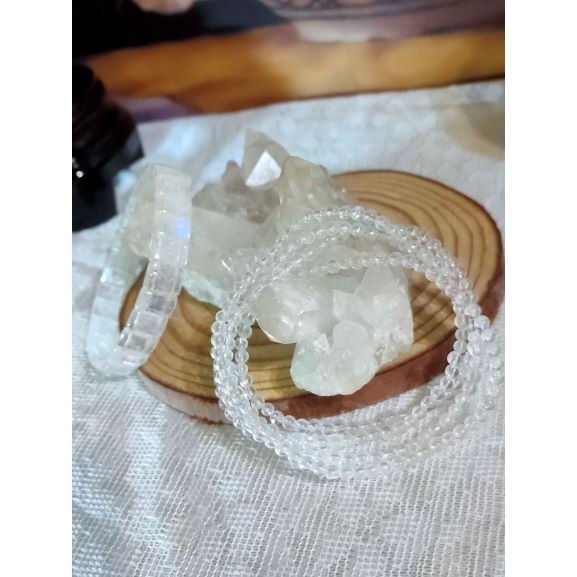 🌜斯里蘭卡 藍月光 套組 藍月光 手排 月光4圈 藍月光 手排+4圈 套組-細節圖4